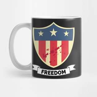 Veterans day, freedom, is not free, lets not forget, lest we forget, millitary, us army, soldier, proud veteran, veteran dad, thank you for your service Mug